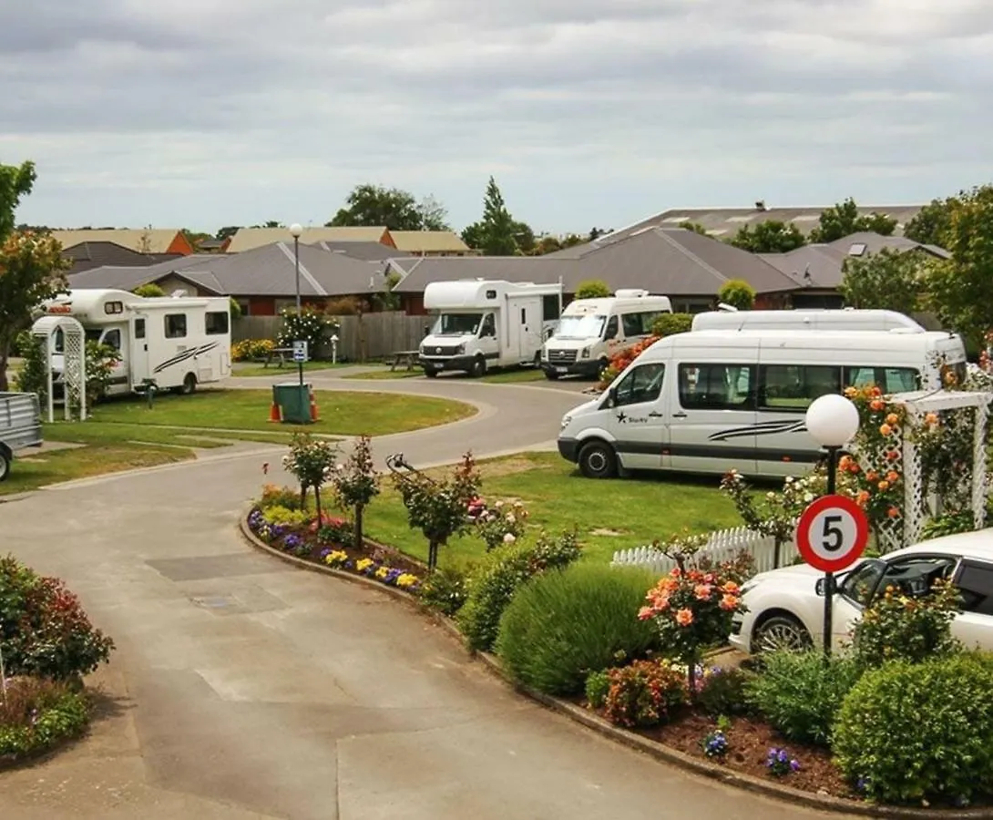 ****  Amber Kiwi Holiday Park & Motels Christchurch New Zealand